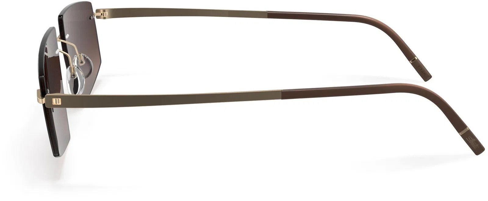 Silhouette Escondido Rimless 8747 Sunglasses - view 13